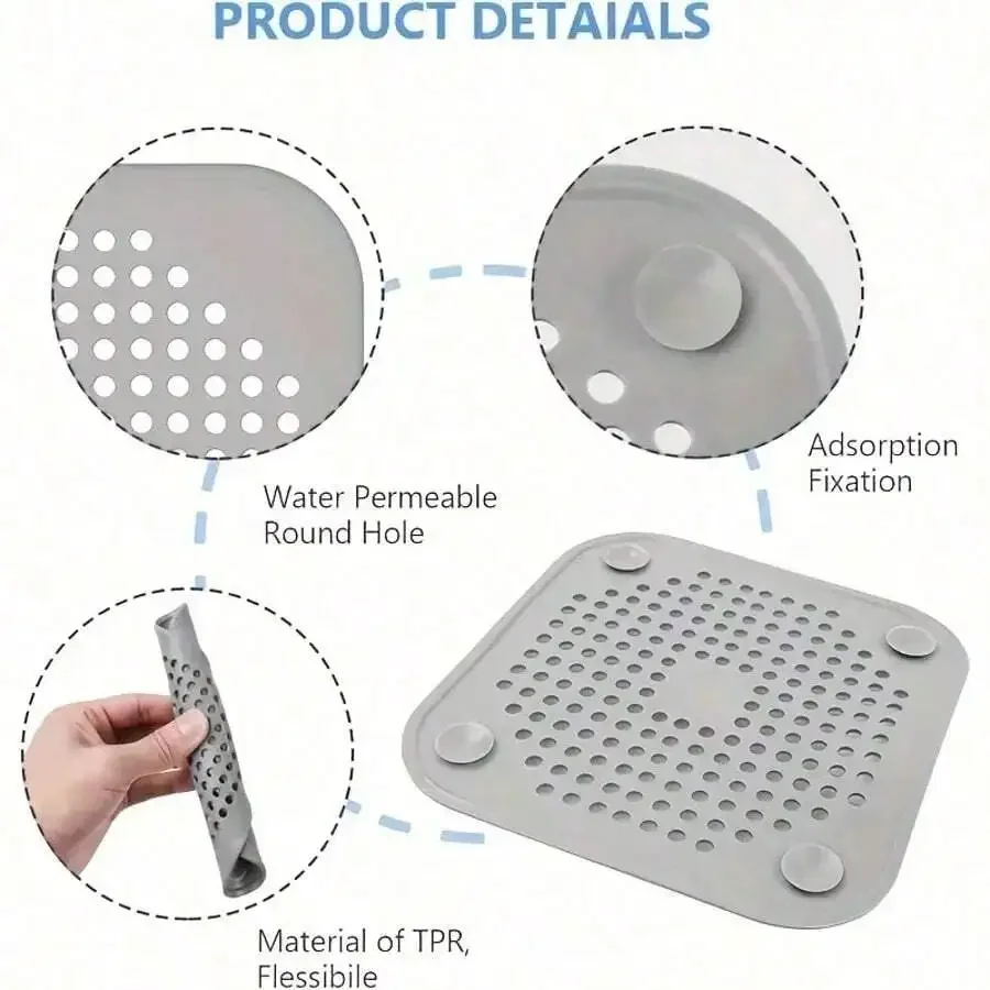 1/3pcs Silicone Hair Catcher,  - đánh giá và giá Drain Hair Catcher
