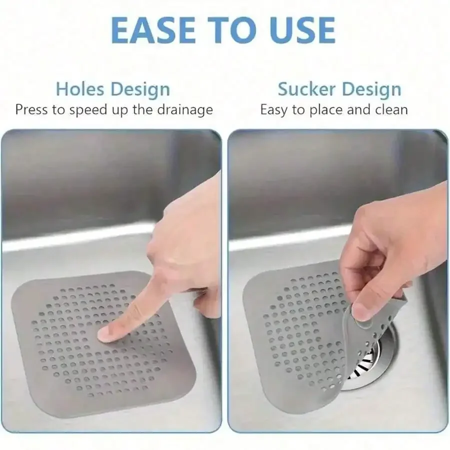 1/3pcs Silicone Hair Catcher,  - đánh giá và giá Drain Hair Catcher