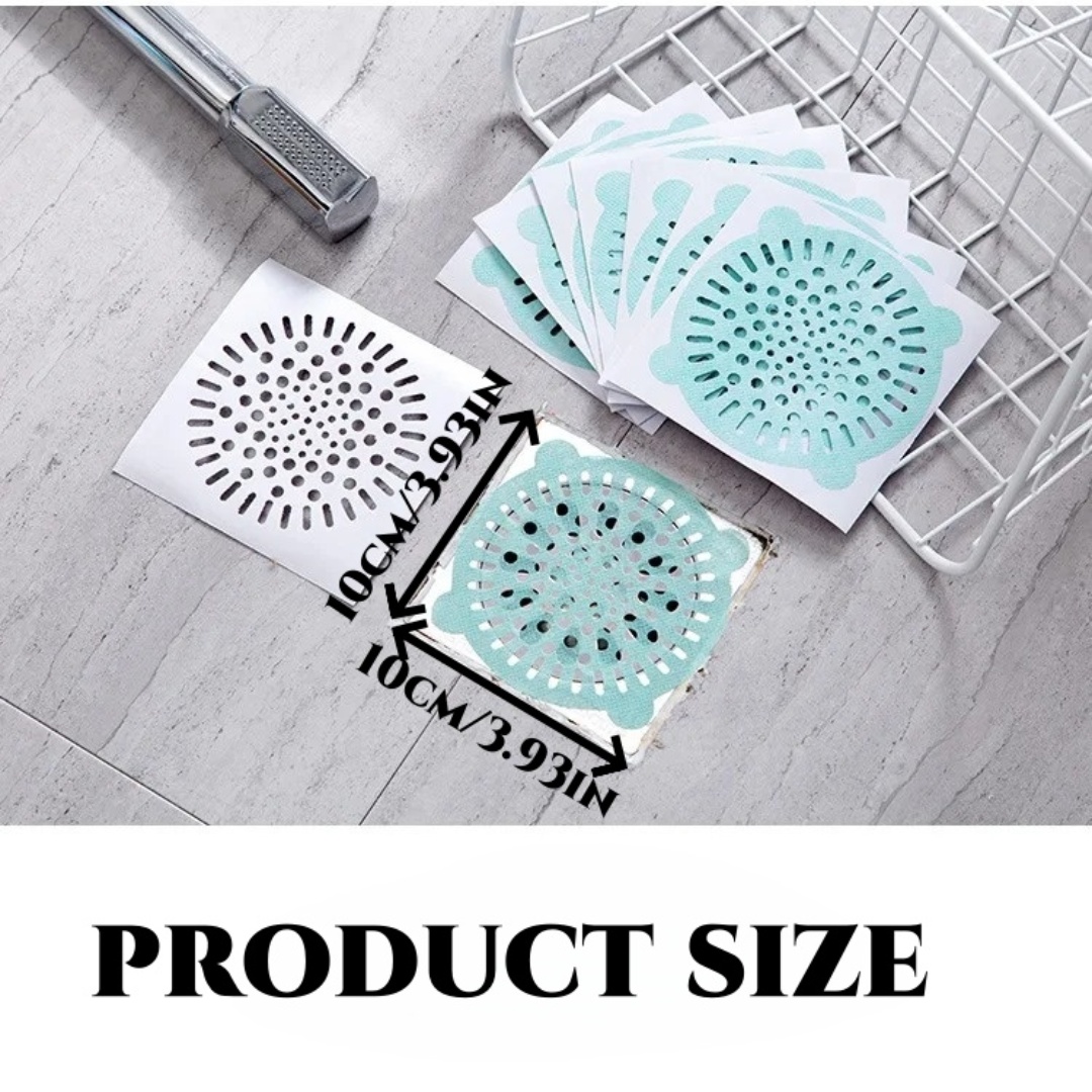 50pcs 10x10cm Disposable Floor - đánh giá và giá Drain Hair Catcher
