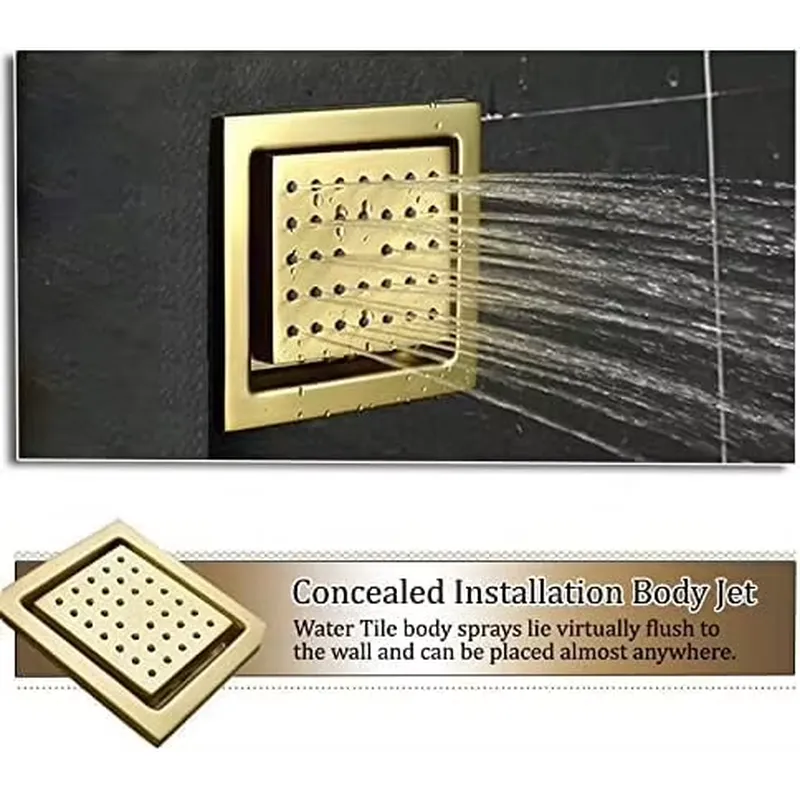 Smart LED Shower Set Bathroom  - đánh giá và giá Home Bathroom Set