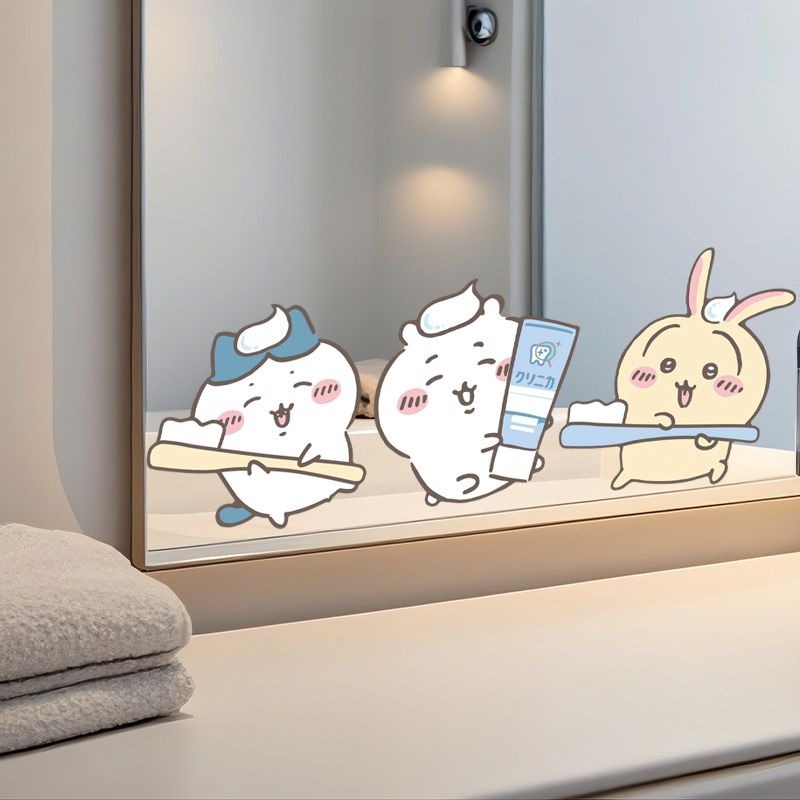 Hot Chiikawa Mirror Stickers S - đánh giá và giá Home Center Bathroom Accessories