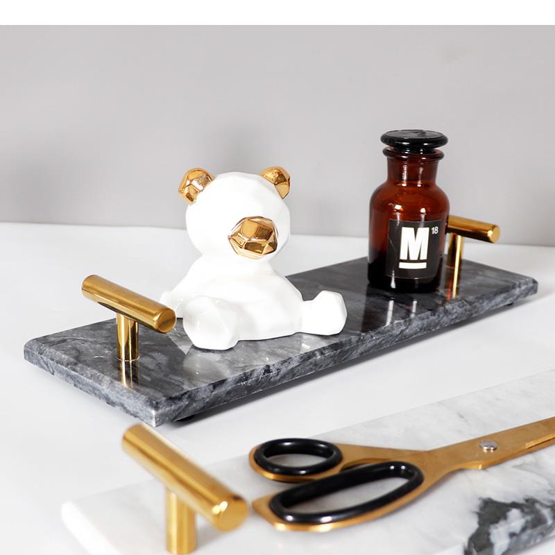 Nordic Natural Marble Tray Dec - đánh giá và giá Home Center Bathroom Accessories