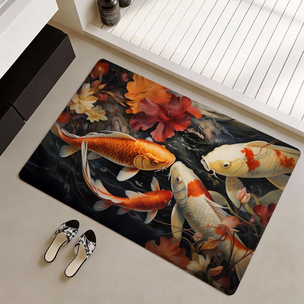 Koi fish that bring you good l - đánh giá và giá Home Goods Bathroom Decor