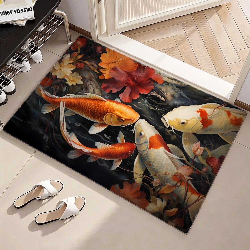 Koi fish that bring you good l - đánh giá và giá Home Goods Bathroom Decor