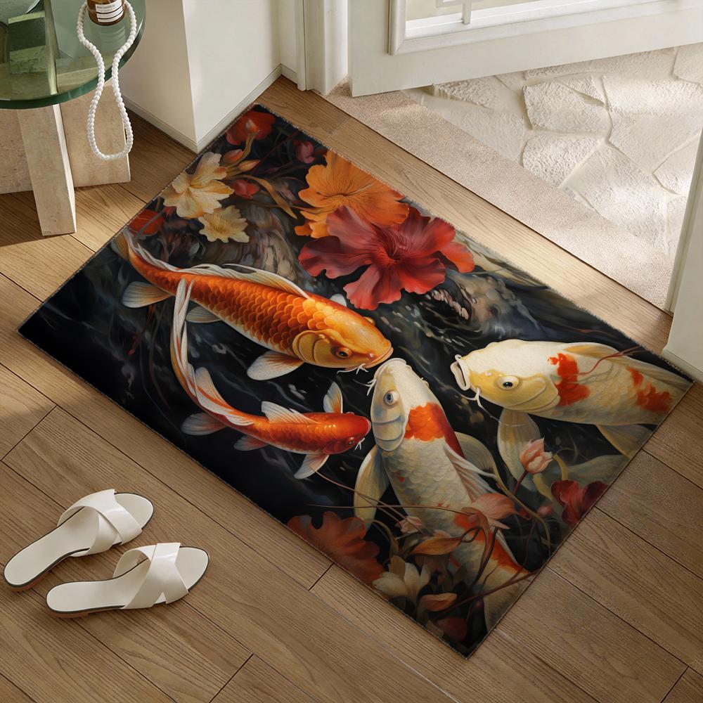 Koi fish that bring you good l - đánh giá và giá Home Goods Bathroom Decor