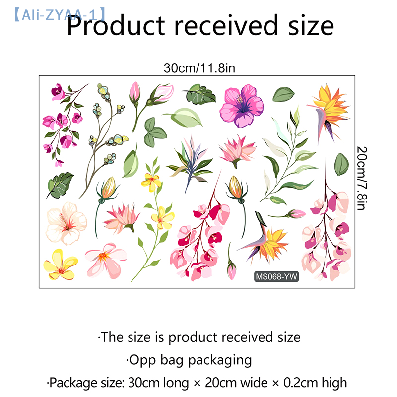 【ZYAA-1】Floral Mirror Stickers - đánh giá và giá Jet Home Bathroom Mirrors