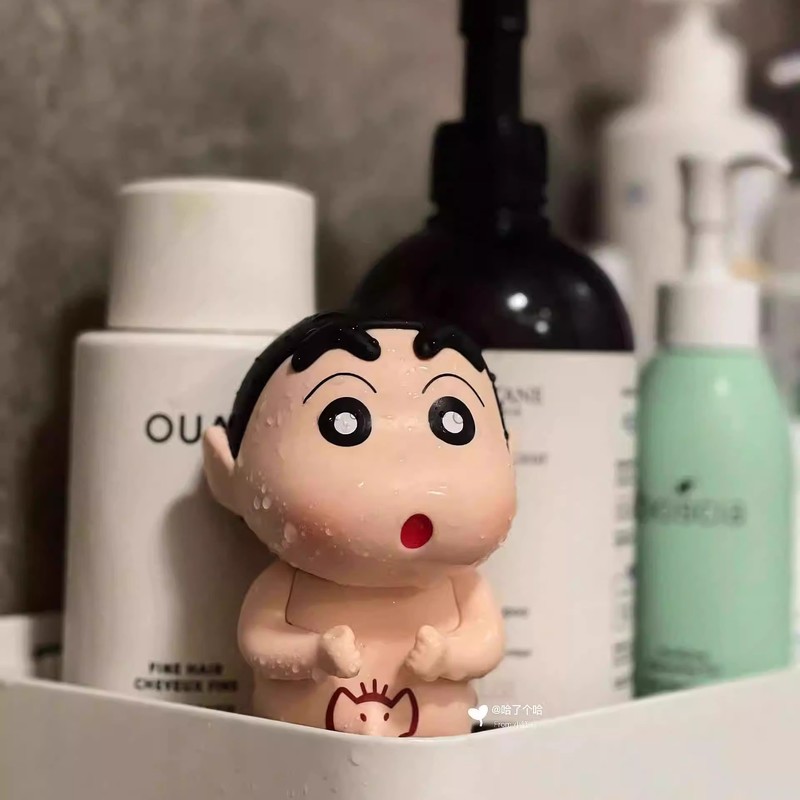 Bathing Crayon Shin Chan Cute  - đánh giá và giá Home Goods Bathroom Decor