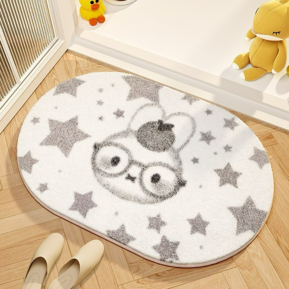 Miffy Cartoon Floor Mat Soft I - đánh giá và giá Home Goods Bathroom Decor