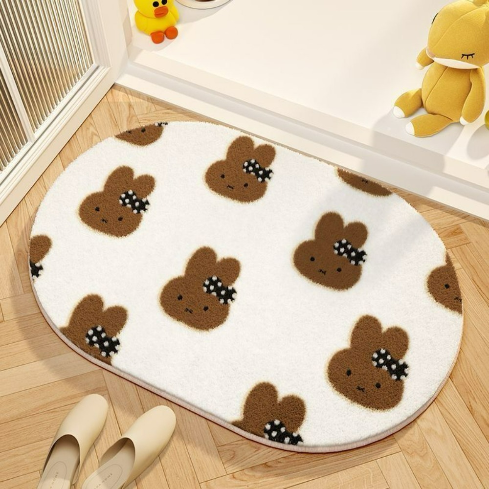 Miffy Cartoon Floor Mat Soft I - đánh giá và giá Home Goods Bathroom Decor