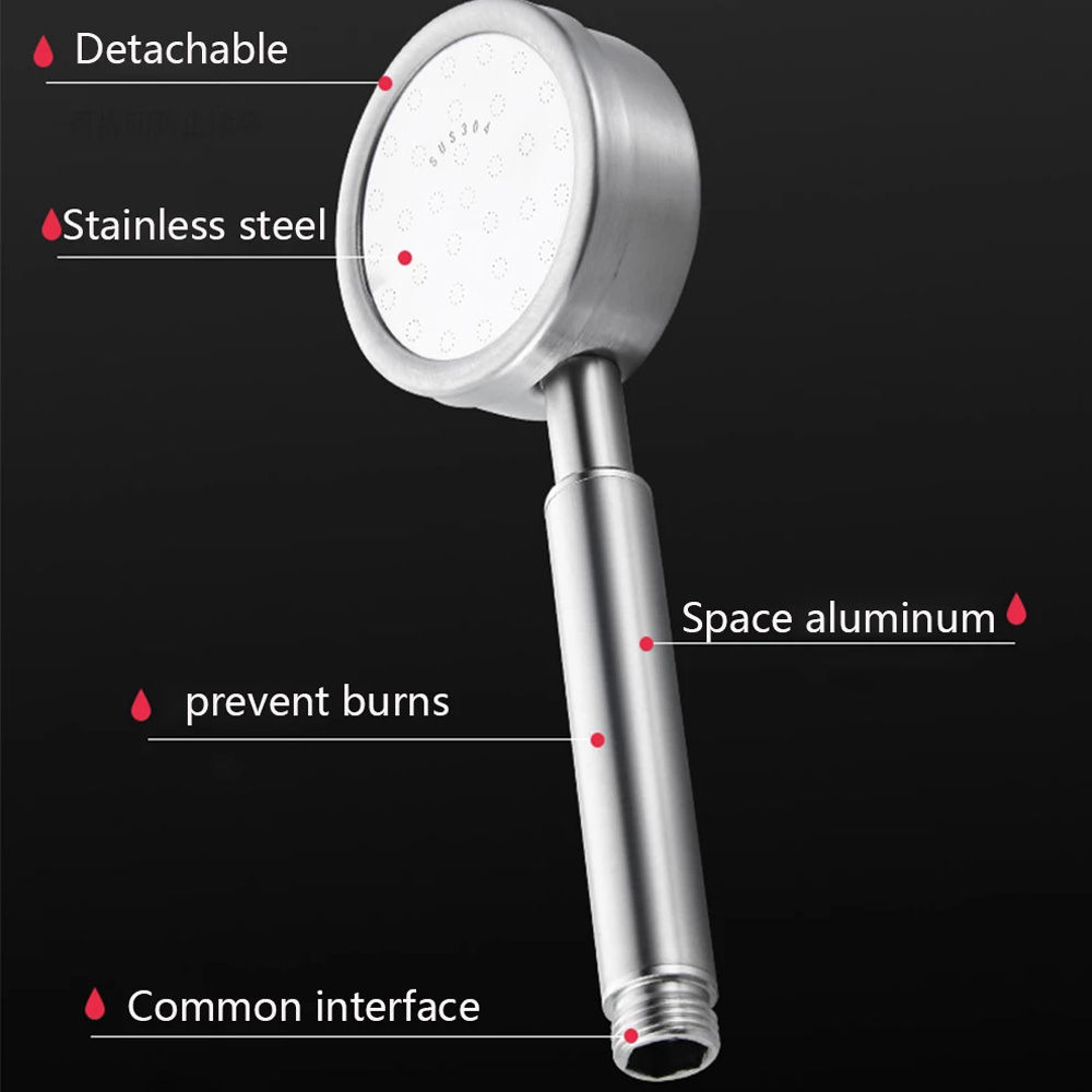 304 Stainless Steel Shower Hea - đánh giá và giá Home Center Bathroom Accessories