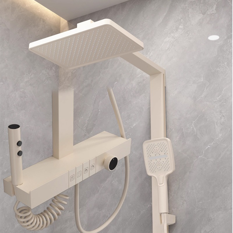 Digital Shower Head Set Pressu - đánh giá và giá Home Bathroom Set