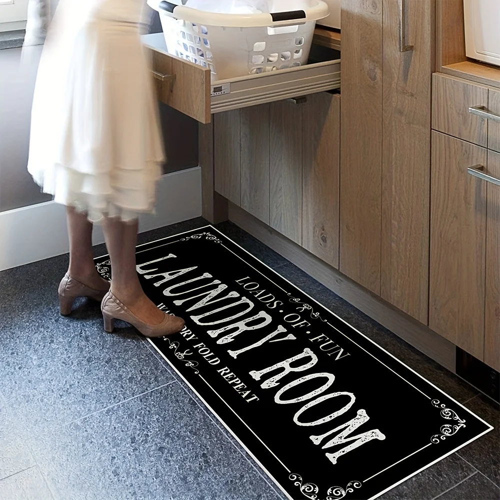 Laundry Room Rug Runner Non Sl - đánh giá và giá Home Center Bathroom Accessories