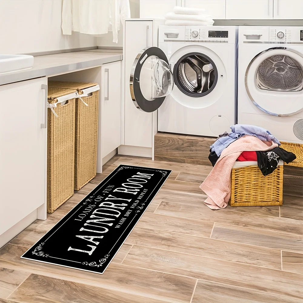 Laundry Room Rug Runner Non Sl - đánh giá và giá Home Center Bathroom Accessories