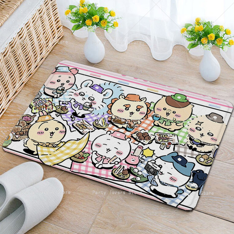 Anime Chiikawas Flannel Carpet - đánh giá và giá Home Goods Bathroom Decor