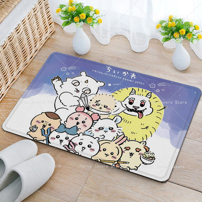 Anime Chiikawas Flannel Carpet - đánh giá và giá Home Goods Bathroom Decor