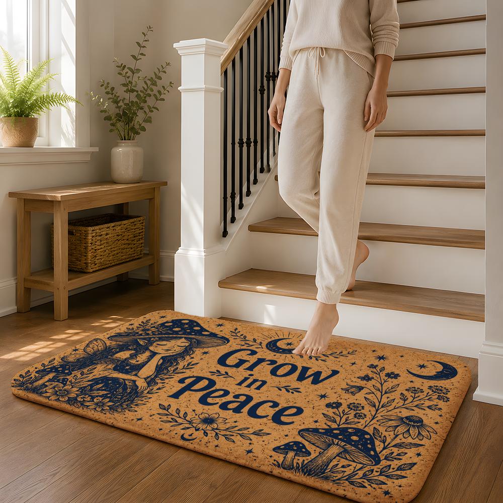 Celestial Good Vibes Floor Mat - đánh giá và giá Home Goods Bathroom Decor