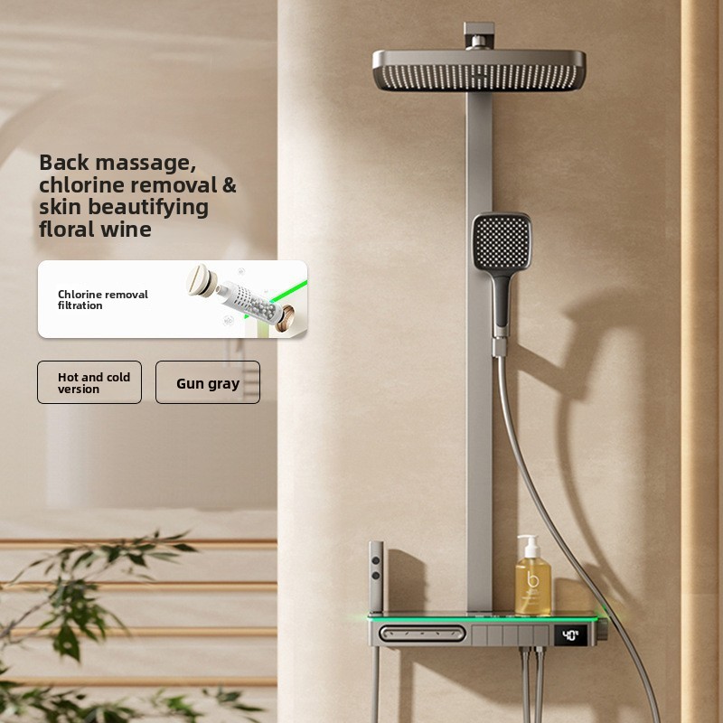 Smart Digital Display Dechlori - đánh giá và giá Home Bathroom Set