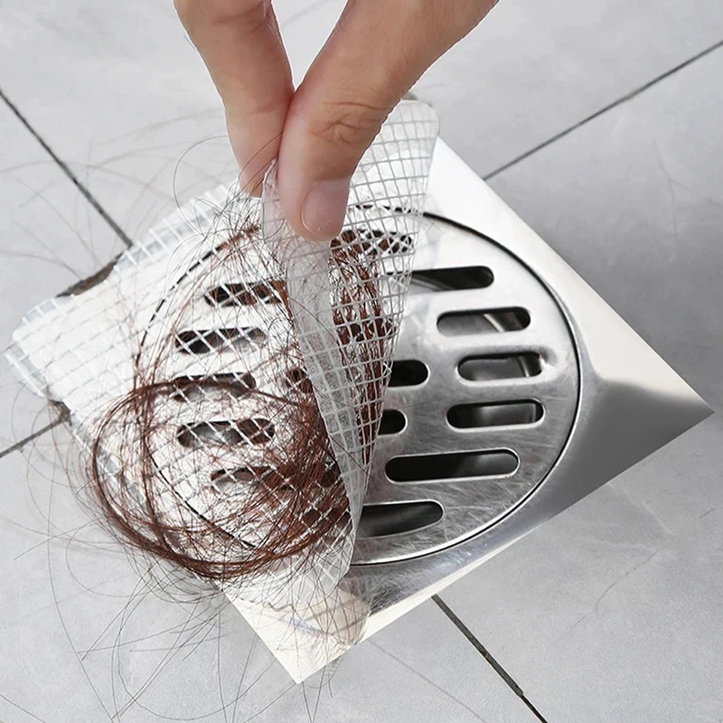 10-50pc Disposable Mesh Floor  - đánh giá và giá Drain Hair Catcher