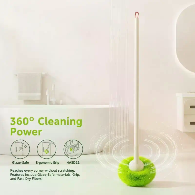 Toilet Brush 360° No Dead Corn - đánh giá và giá Jet Home Bathroom Mirrors