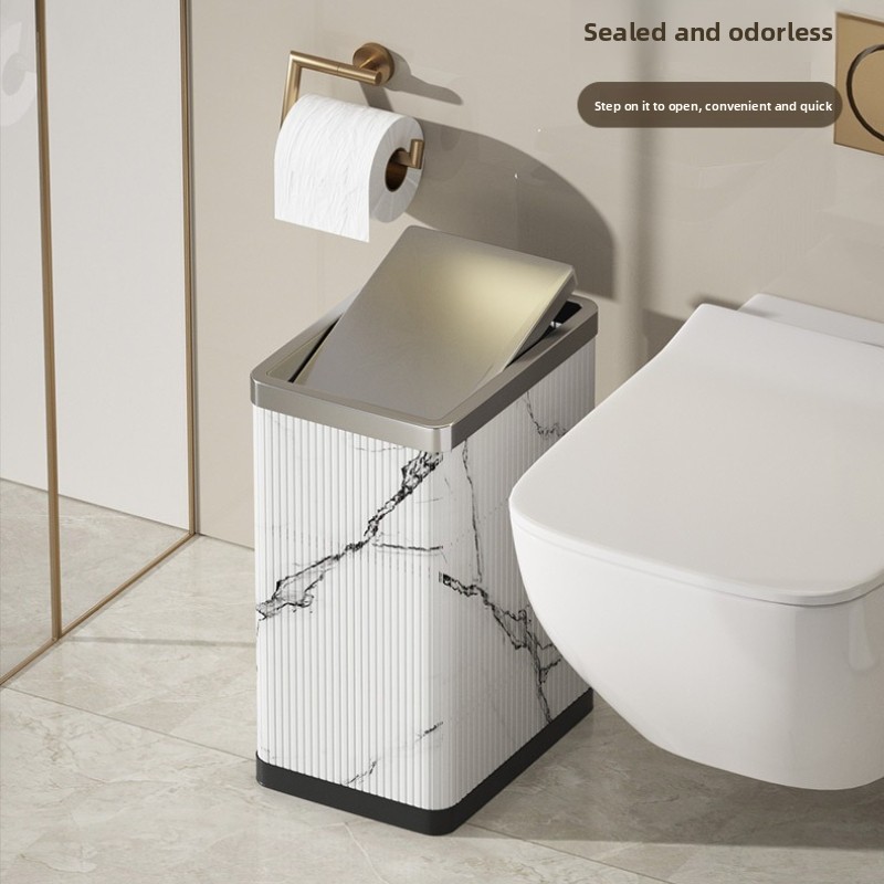 Good-looking Trash Can for Bat - đánh giá và giá Home Goods Bathroom Decor