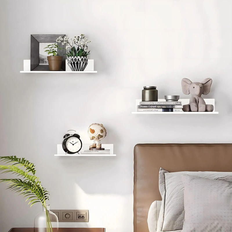 Metal Floating Shelves Wall Mo - đánh giá và giá Home Center Bathroom Accessories