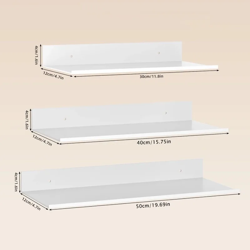 Metal Floating Shelves Wall Mo - đánh giá và giá Home Center Bathroom Accessories