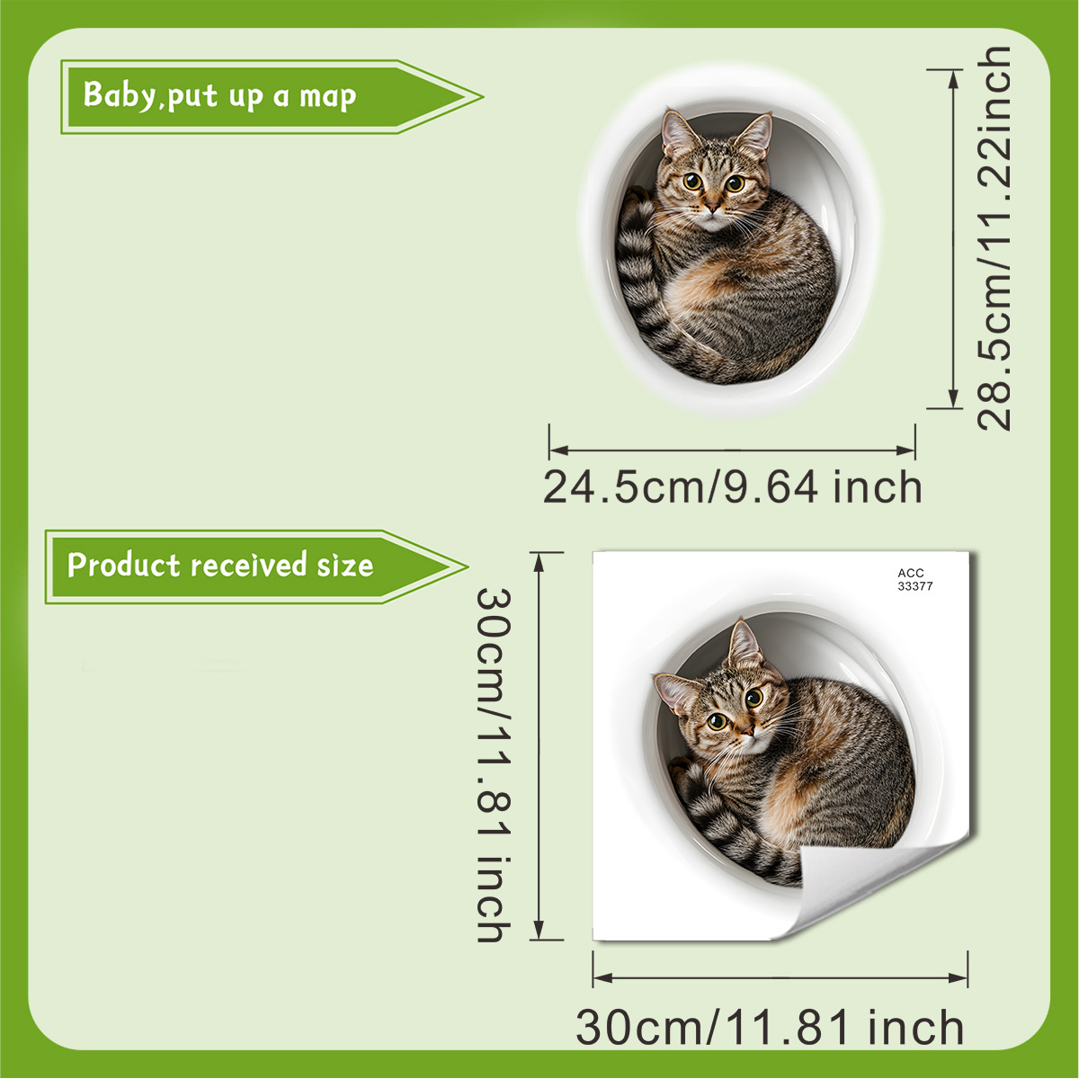 3D Funny Cat Toilet Sticker Ba - đánh giá và giá Home Center Bathroom Accessories