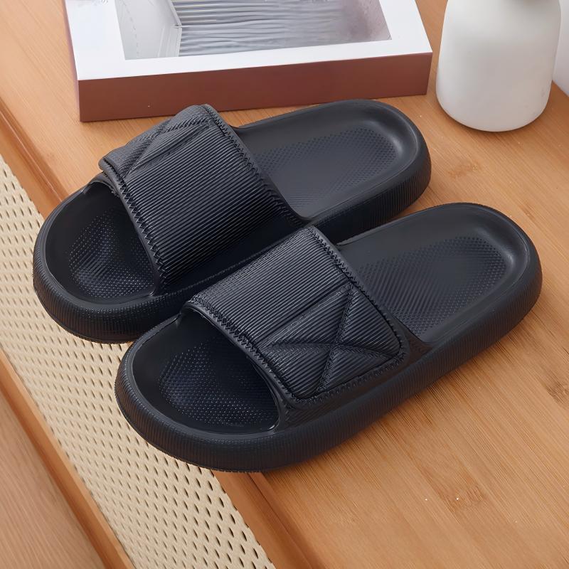 Men's Thick-Soled Slip-On Slip - đánh giá và giá Home Bathroom Wear
