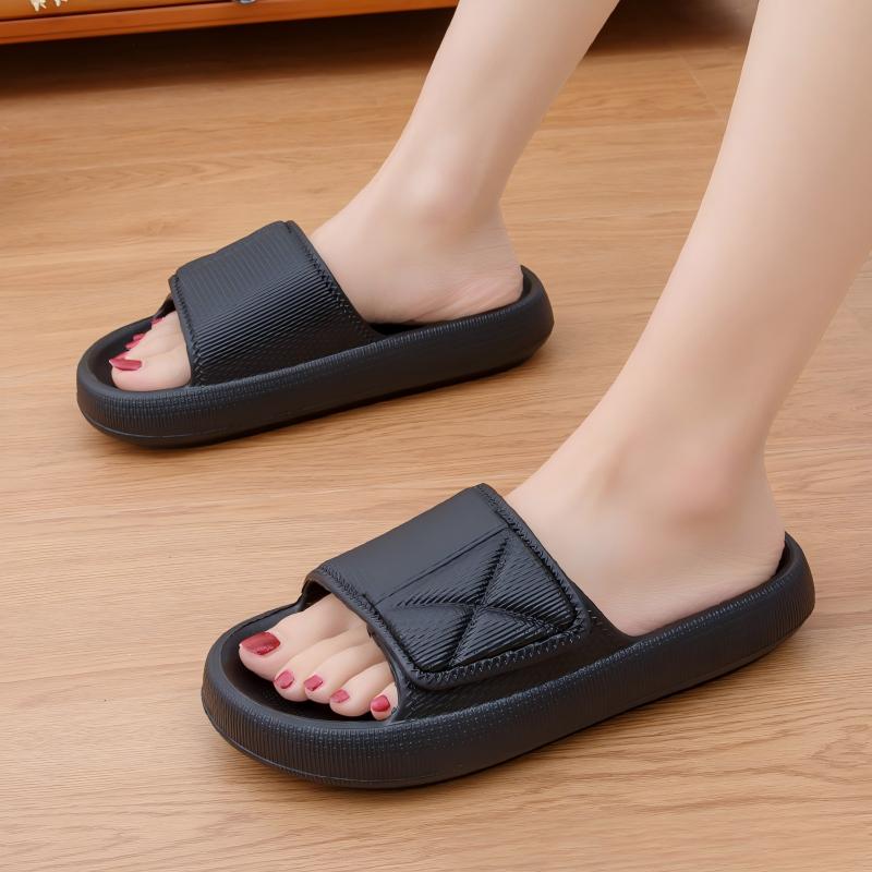Men's Thick-Soled Slip-On Slip - đánh giá và giá Home Bathroom Wear