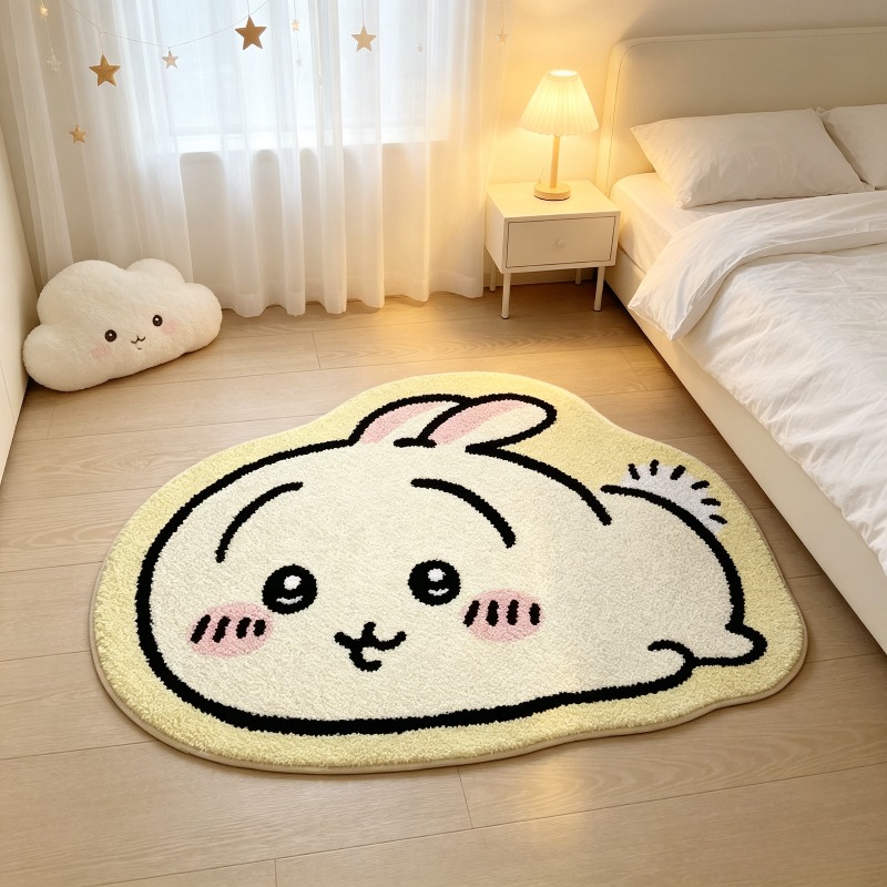 -Chiikawa Cartoon Rug Anime Ha - đánh giá và giá Home Center Bathroom Accessories