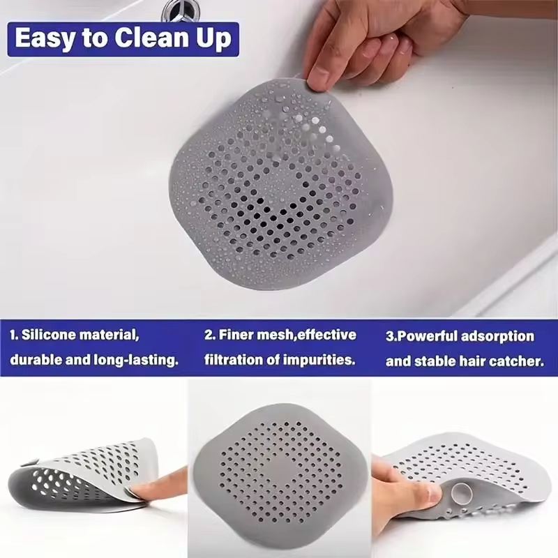 Sewer with Suction Cup, Floor  - đánh giá và giá Drain Hair Catcher